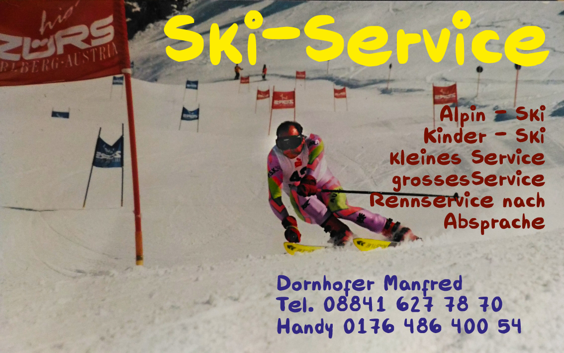 Skiservice in Seehausen am Staffelsee